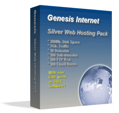 Buy The Silver Web Hosting Package Now